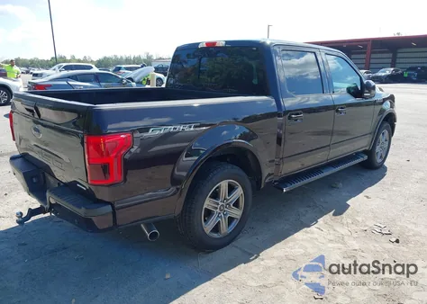 2018 Ford F-150 Lariat z USA, uszkodzony, nr VIN 1FTEW1CG2JFB96489